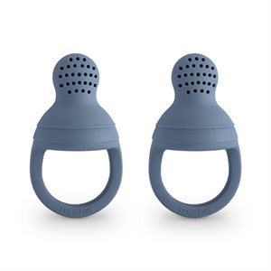 Mushie Silicone Fresh Food Feeder 2-pack - Tradewinds